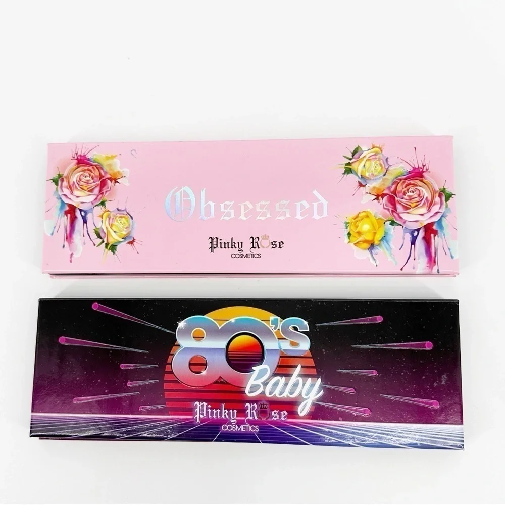 Pinky Rose Cosmetics 80’s Baby & Obsessed Eyeshadow Palettes